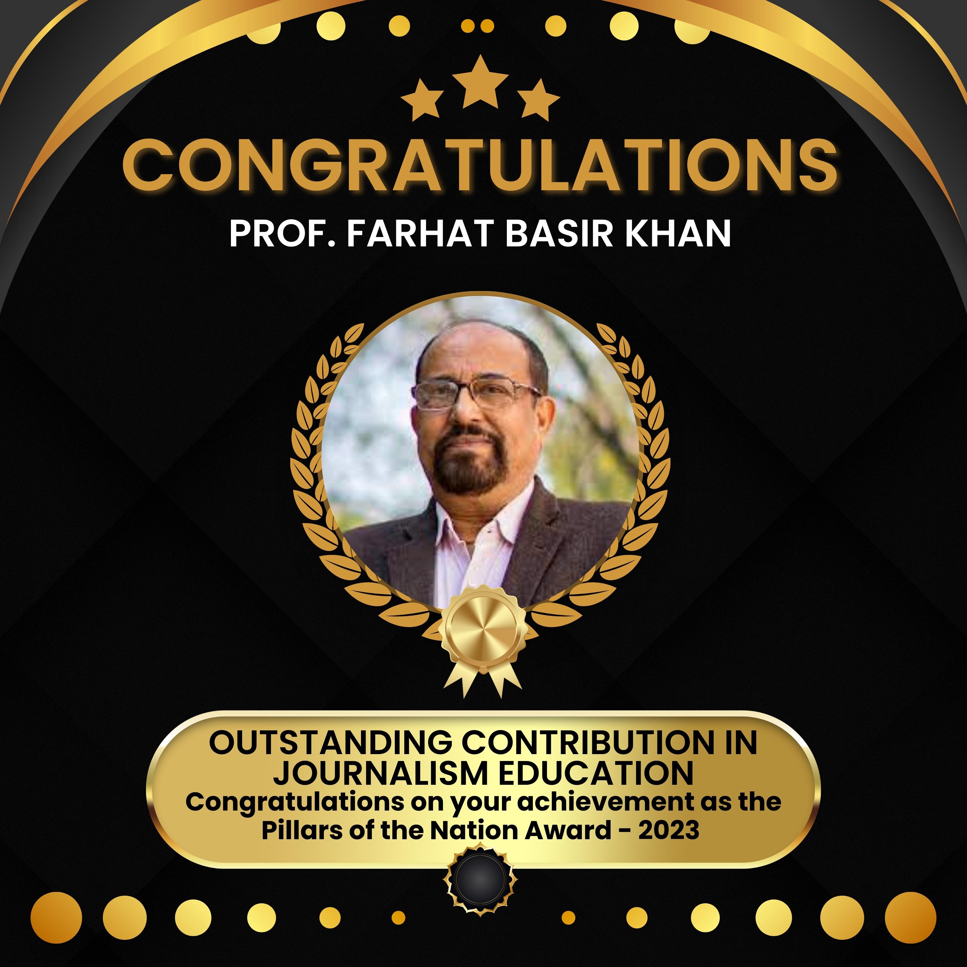 Prof. Farhat Basir Khan